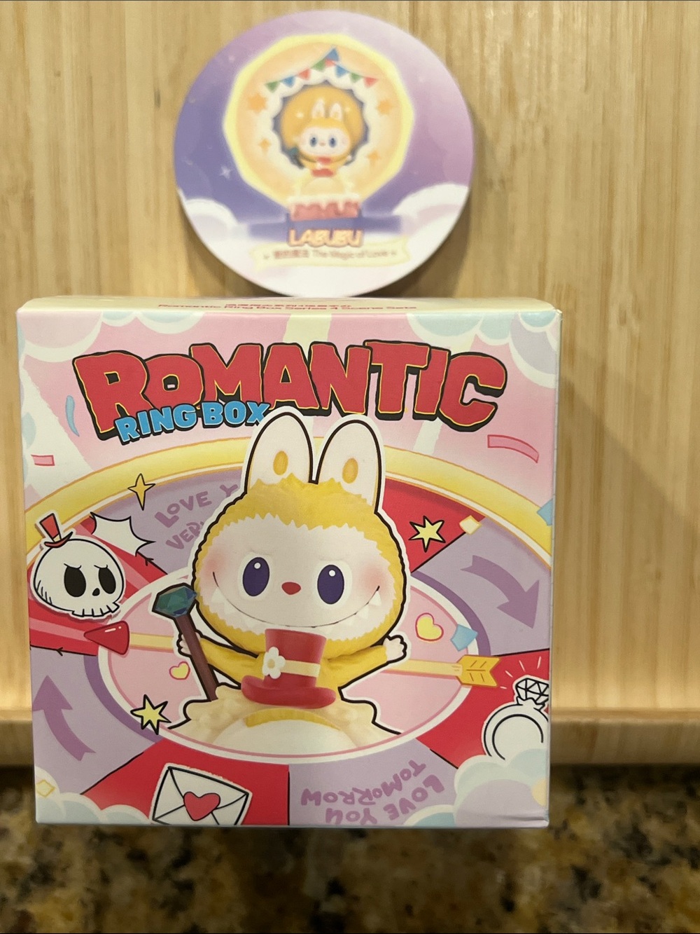 Pop Mart Labubu Romantic Ring confirmed Labubu The Magic of Love NIB